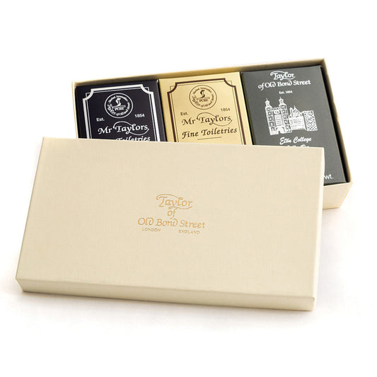Taylor of Old Bond Street Mixed Bath Soap Gift Set (3x200 g) #10064782