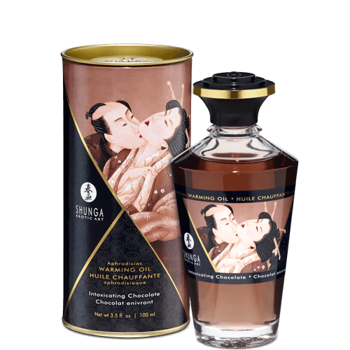 Warming Massage Oil Chocolate 3.5 Oz Intimates Adult Boutique